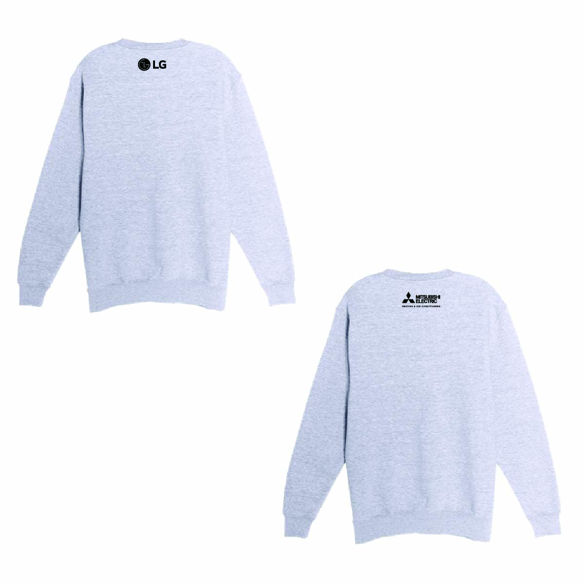 Lane 7 Unisex Premium Crewneck Sweatshirt with BellSimons Logo