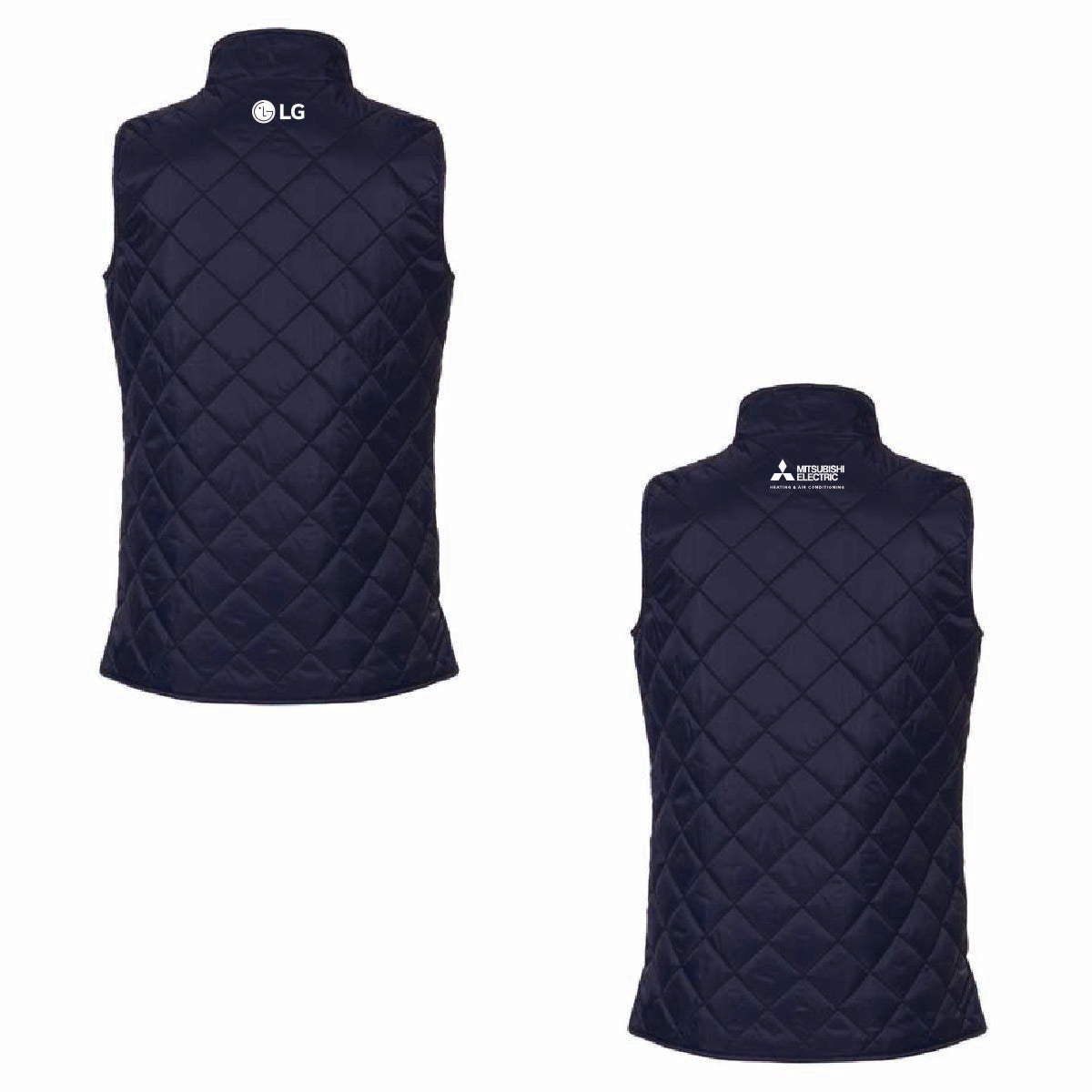 Weatherproof Women's Vintage Diamond Quilted Vest with BellSimons Logo