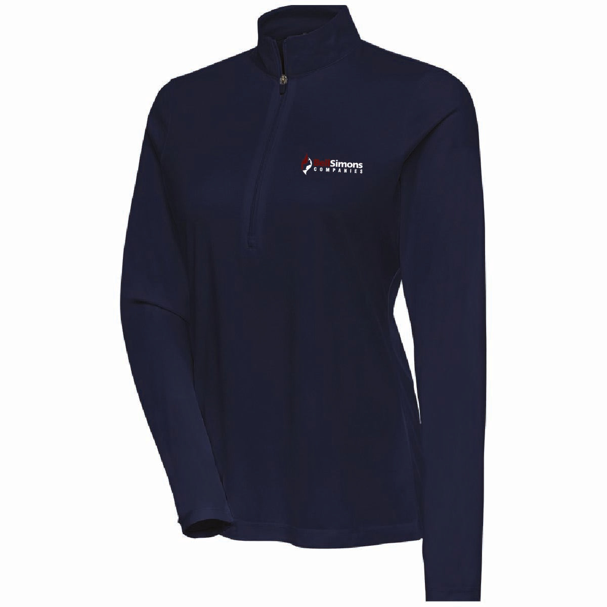 Antigua Women's Flex Pullover with BellSimons Logo