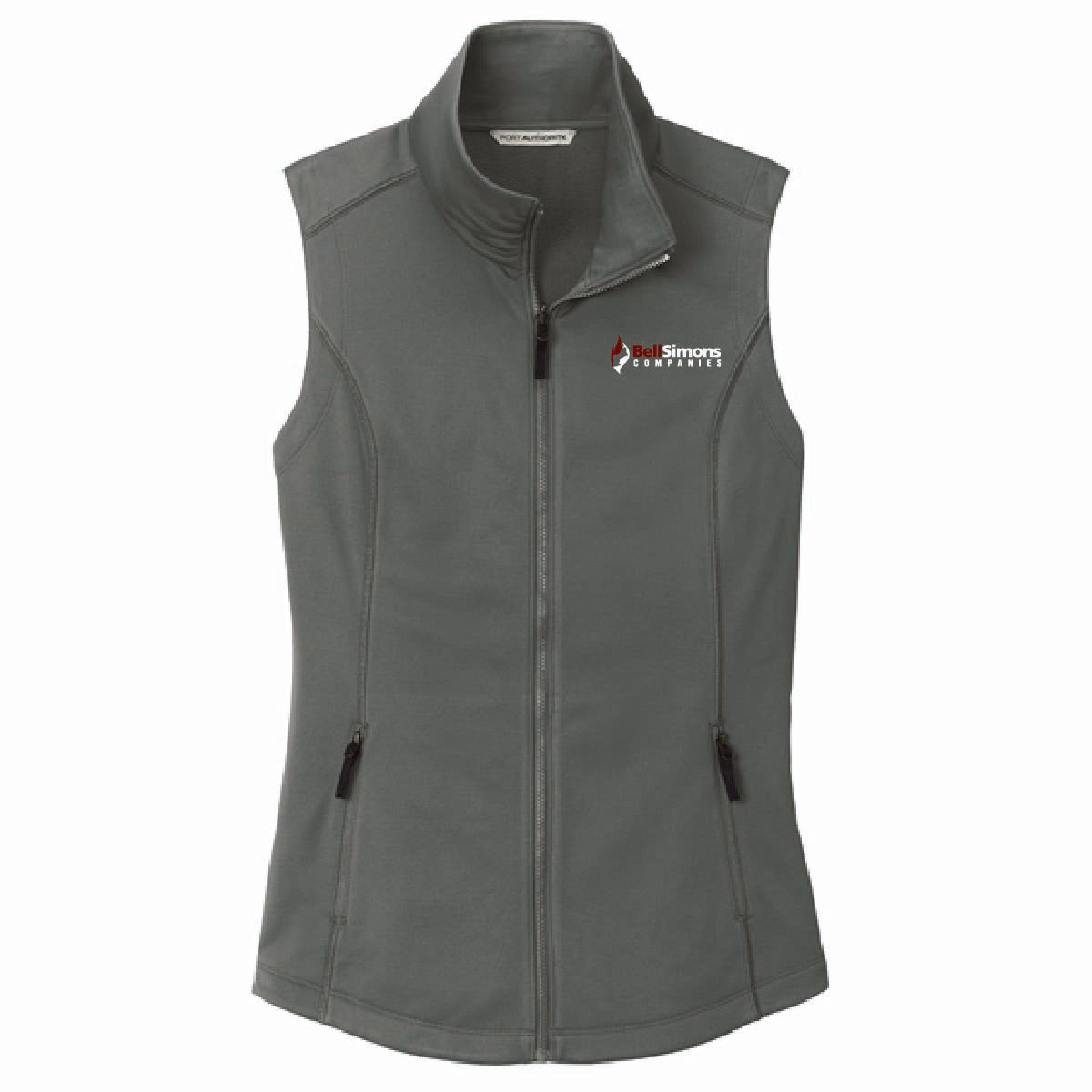 Port Authority Women's Smooth Fleece Vest with BellSimons Logo