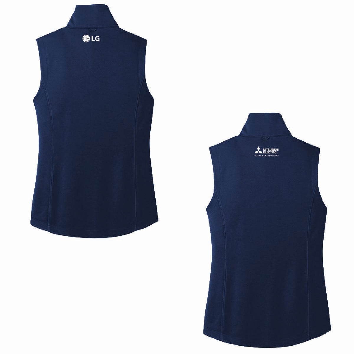 Port Authority Women's Smooth Fleece Vest with BellSimons Logo