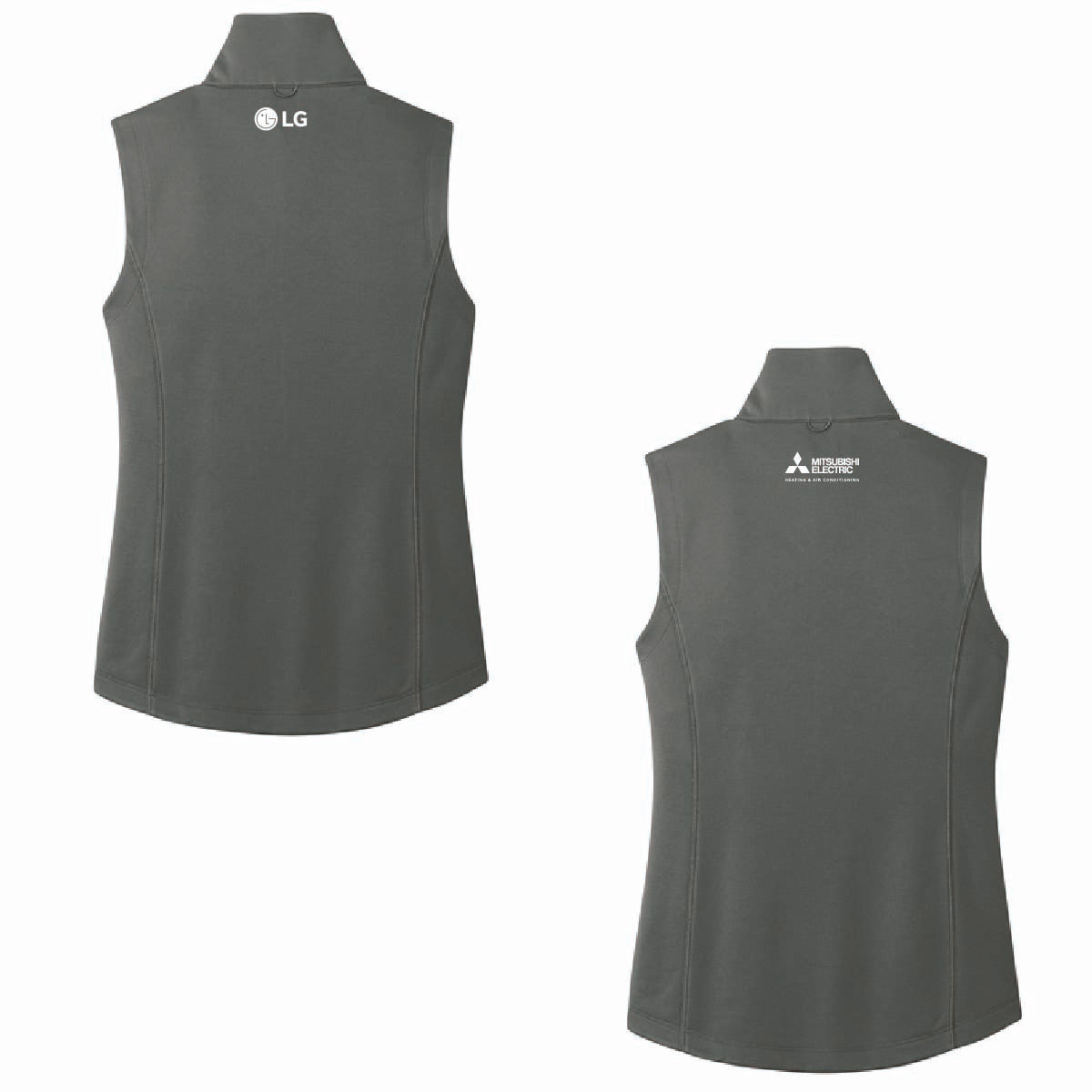 Port Authority Women's Smooth Fleece Vest with BellSimons Logo