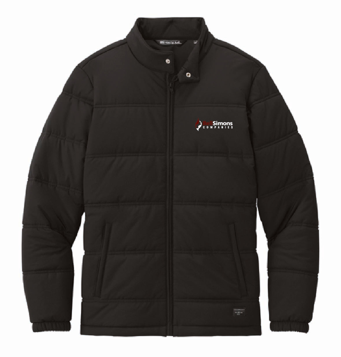 TravisMathew Men's Cold Bay Jacket with BellSimons Logo