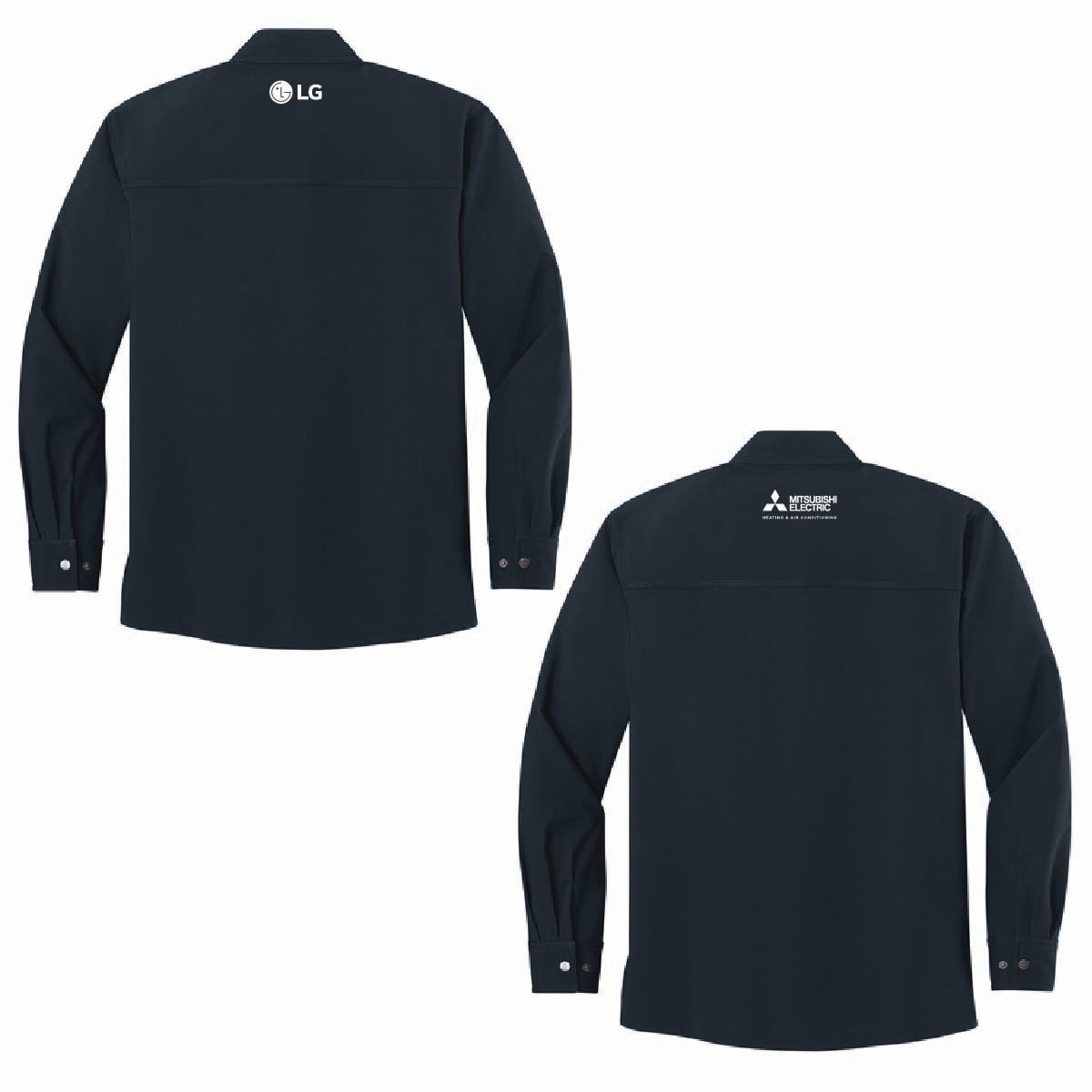 Cornerstone Men's Soft Shell Shirt Jacket with BellSimons Logo