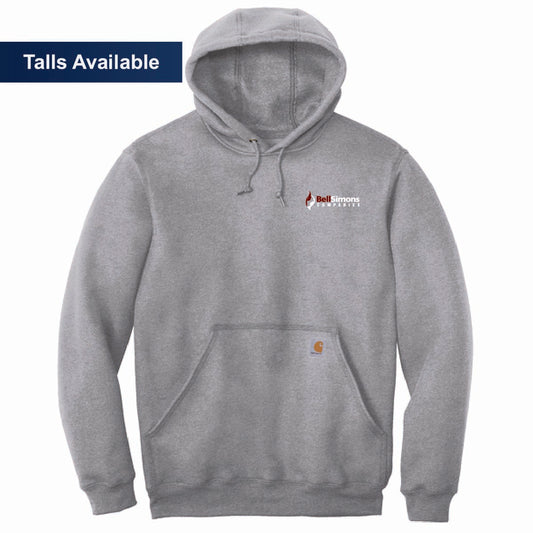 Carhartt Midweight Hooded Sweatshirt with BellSimons Logo