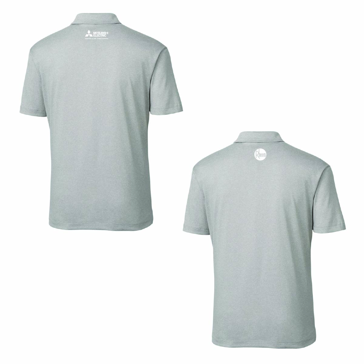 Clique by Cutter Men's Charge Active Polo with C&L HVAC Logo