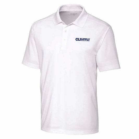 Clique by Cutter Men's Spin Performance Polo with C&L HVAC Logo