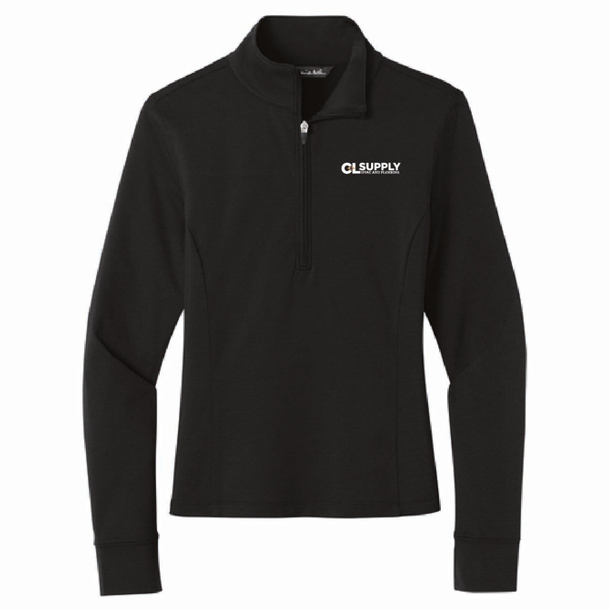 TravisMathew Women's Onward 1/4 Zip with C&L HVAC Logo