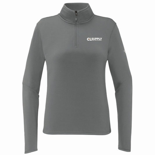 The North Face Women's Aim 1/4 Zip Fleece with C&L HVAC Logo