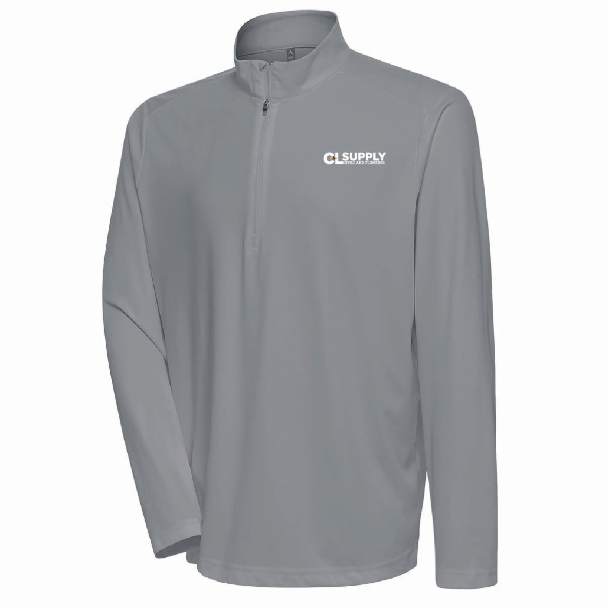 Antigua Men's Flex Pullover with C&L HVAC Logo