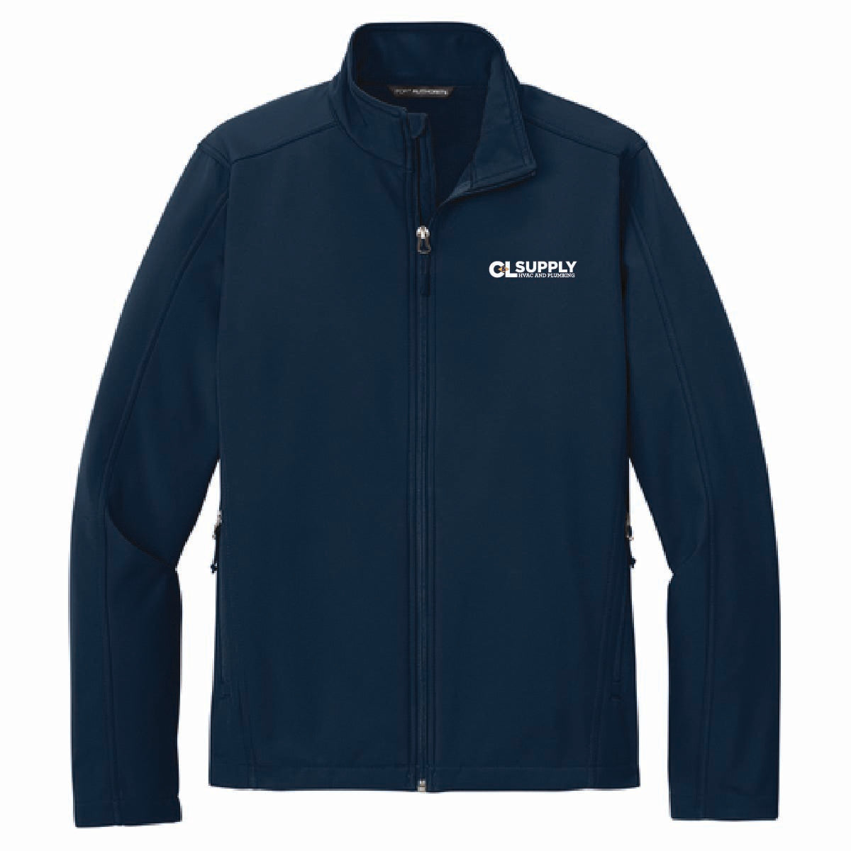 Port Authority Men's Core Soft Shell Jacket with C&L HVAC Logo