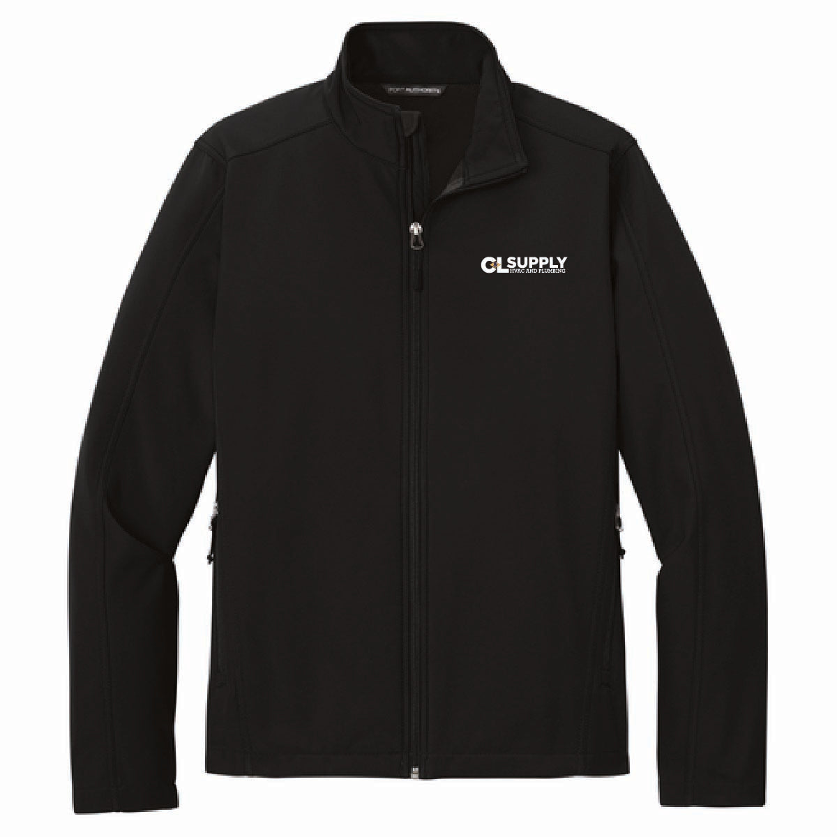 Port Authority Men's Core Soft Shell Jacket with C&L HVAC Logo