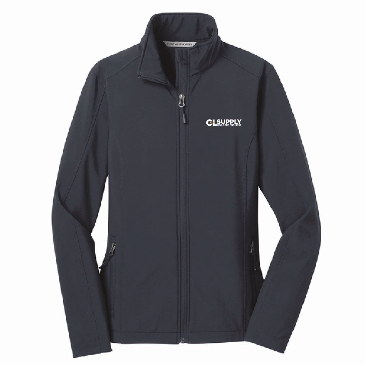 Port Authority Women's Core Soft Shell Jacket with C&L HVAC Logo