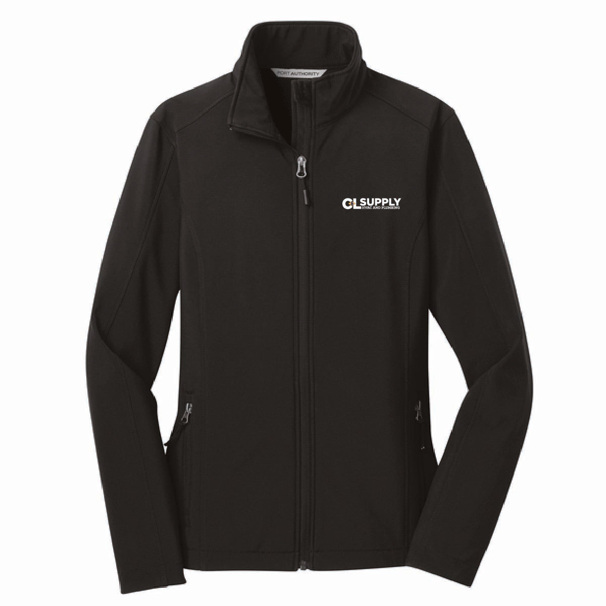 Port Authority Women's Core Soft Shell Jacket with C&L HVAC Logo