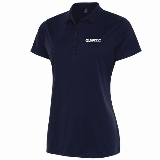 Antigua Women's Flex Polo with C&L HVAC Logo