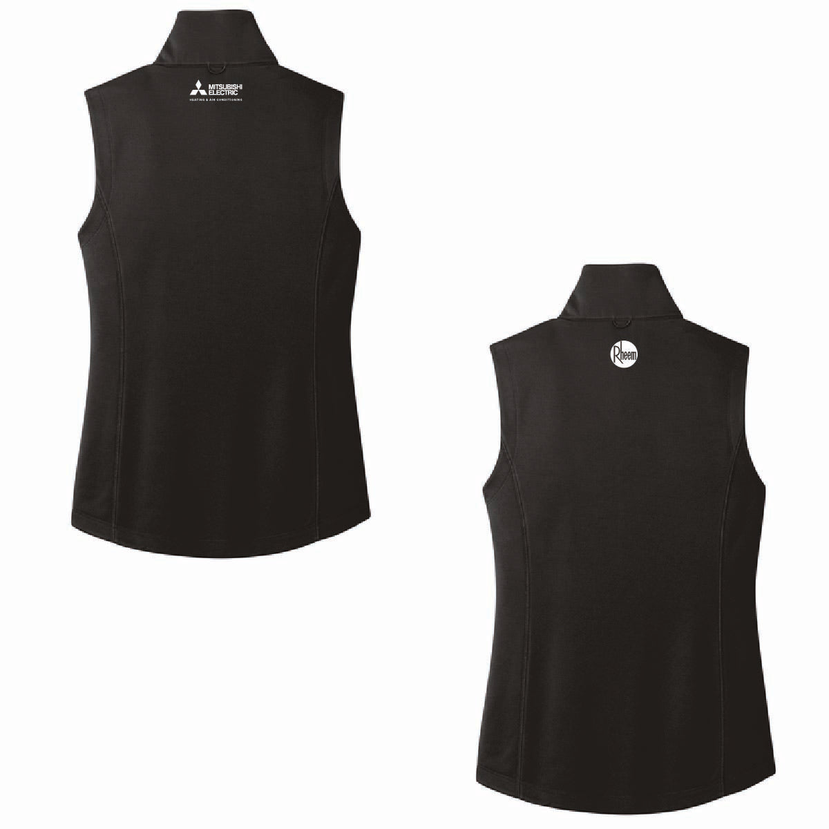 Port Authority Women's Smooth Fleece Vest with C&L HVAC Logo