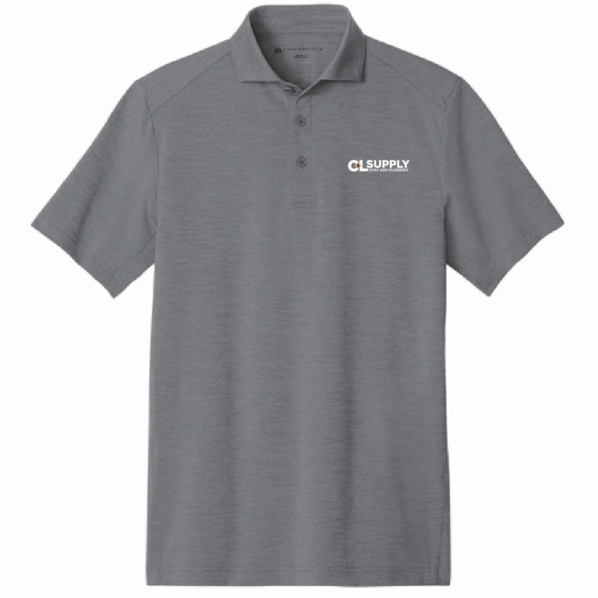 TravisMathew Men's Onward Polo with C&L HVAC Logo