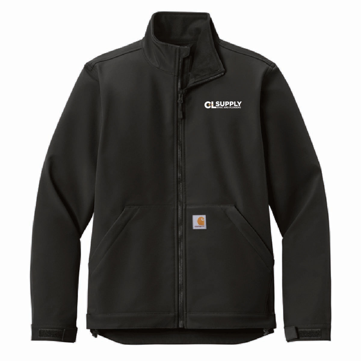 Carhartt Men's Rain Defender Soft Shell Jacket with C&L HVAC Logo
