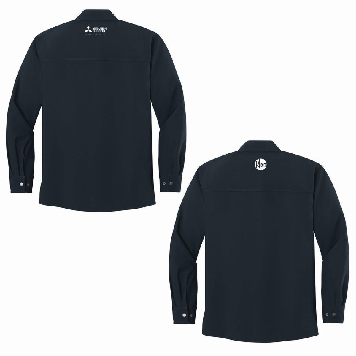 Cornerstone Men's Soft Shell Shirt Jacket with C&L HVAC Logo