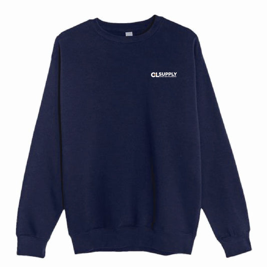 Lane 7 Unisex Premium Crewneck Sweatshirt with C&L HVAC Logo