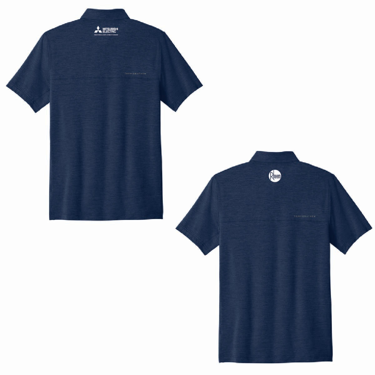 TravisMathew Men's Onward Polo with C&L HVAC Logo