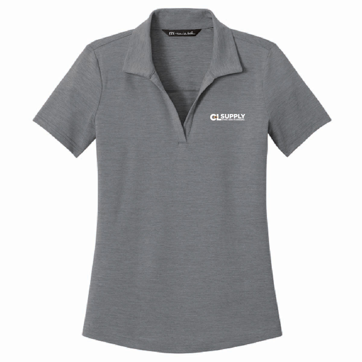 TravisMathew Women's Onward Polo with C&L HVAC Logo