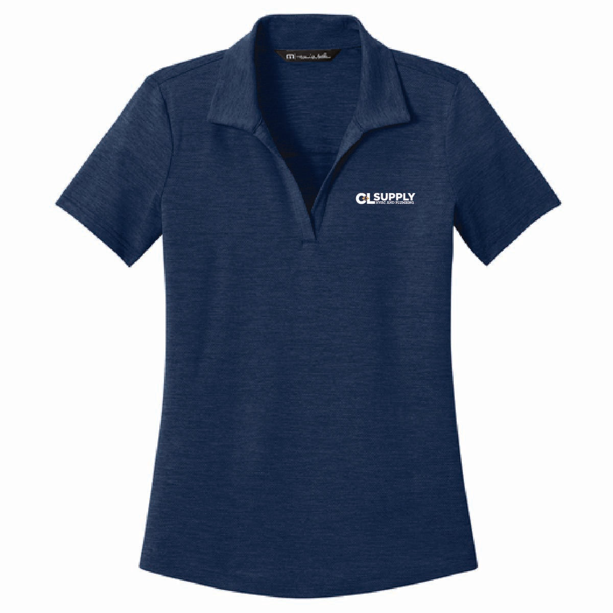 TravisMathew Women's Onward Polo with C&L HVAC Logo