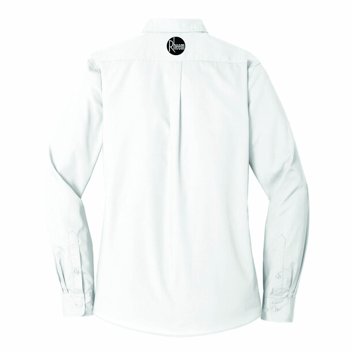 Port Authority Women's Long Sleeve Poplin Shirt with Comfort Air Logo