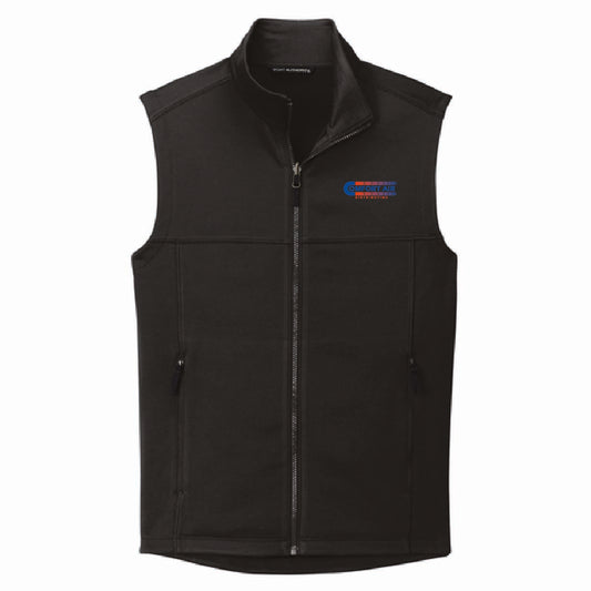 Port Authority Men's Smooth Fleece Vest with Comfort Air Logo