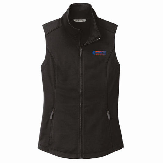 Port Authority Women's Smooth Fleece Vest with Comfort Air Logo