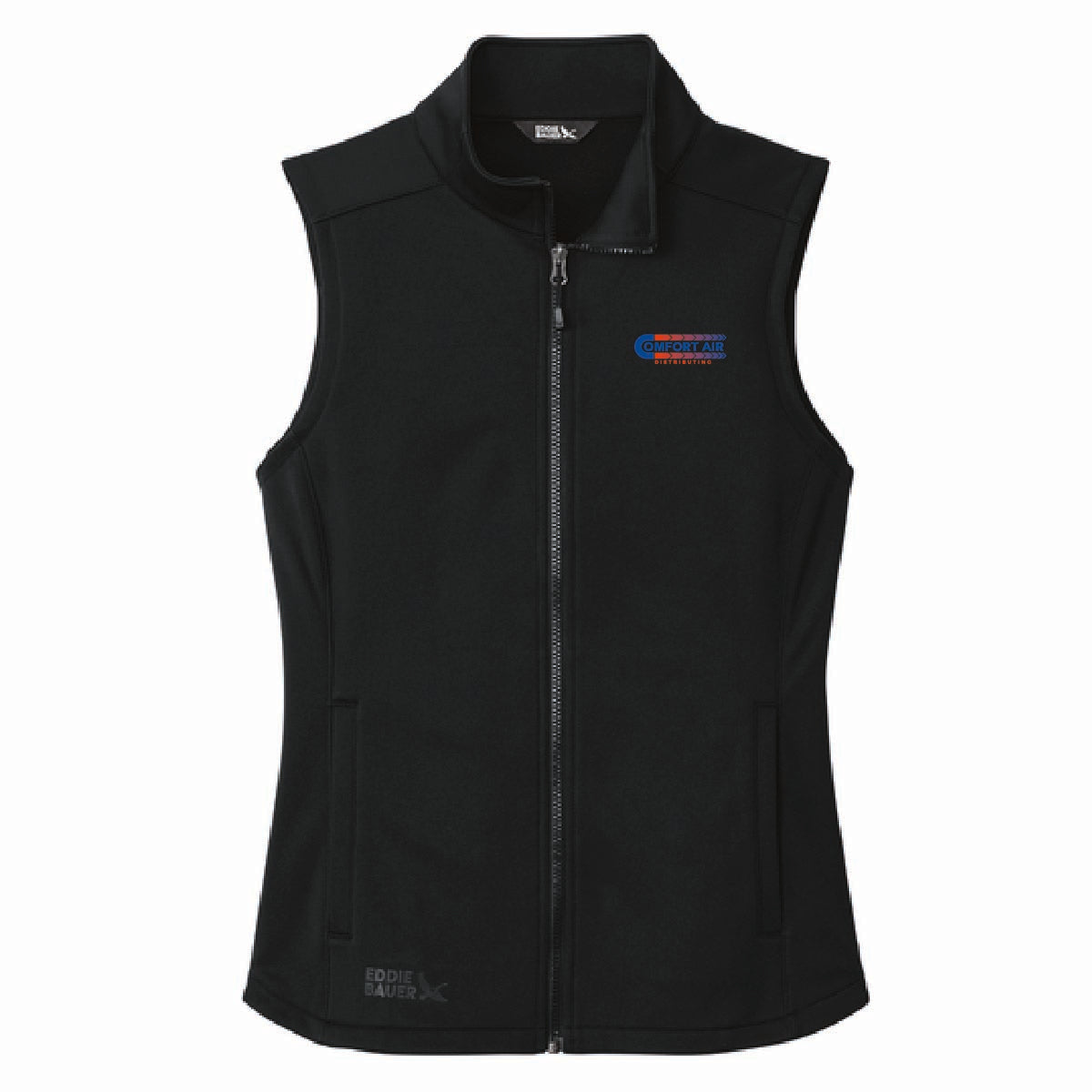 Eddie Bauer Women's Smooth Mid Layer Fleece Vest with Comfort Air Logo