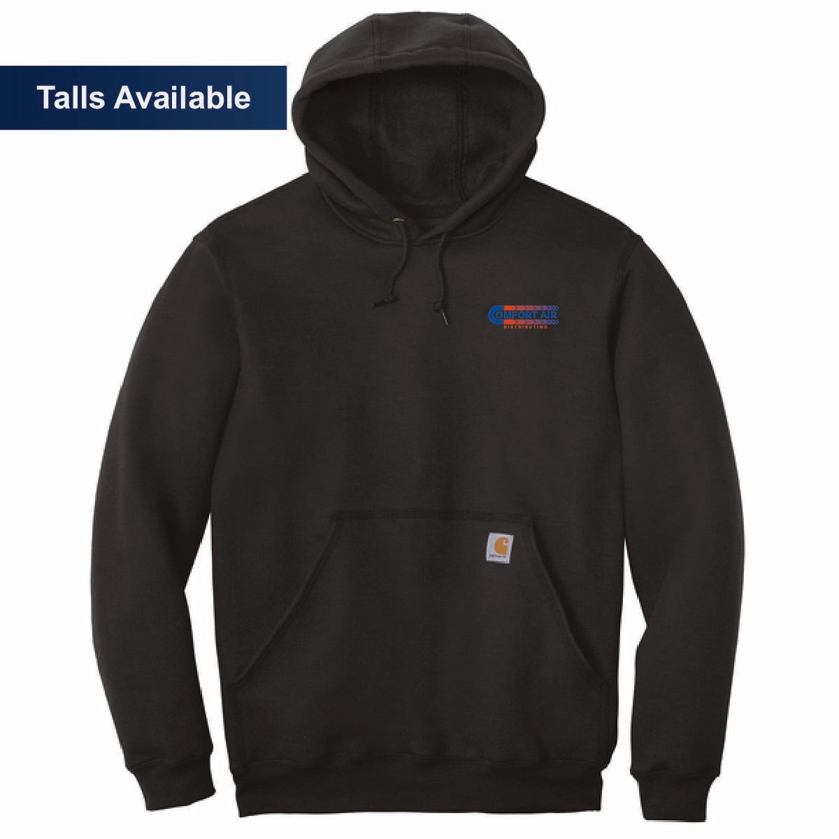 Carhartt Midweight Hooded Sweatshirt with Comfort Air Logo