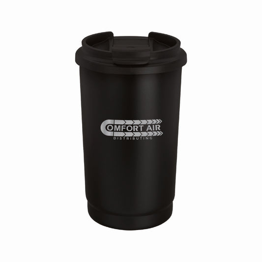 EarthTrendz 14oz Recycled Stainless Steel Tumbler - Comfort Air