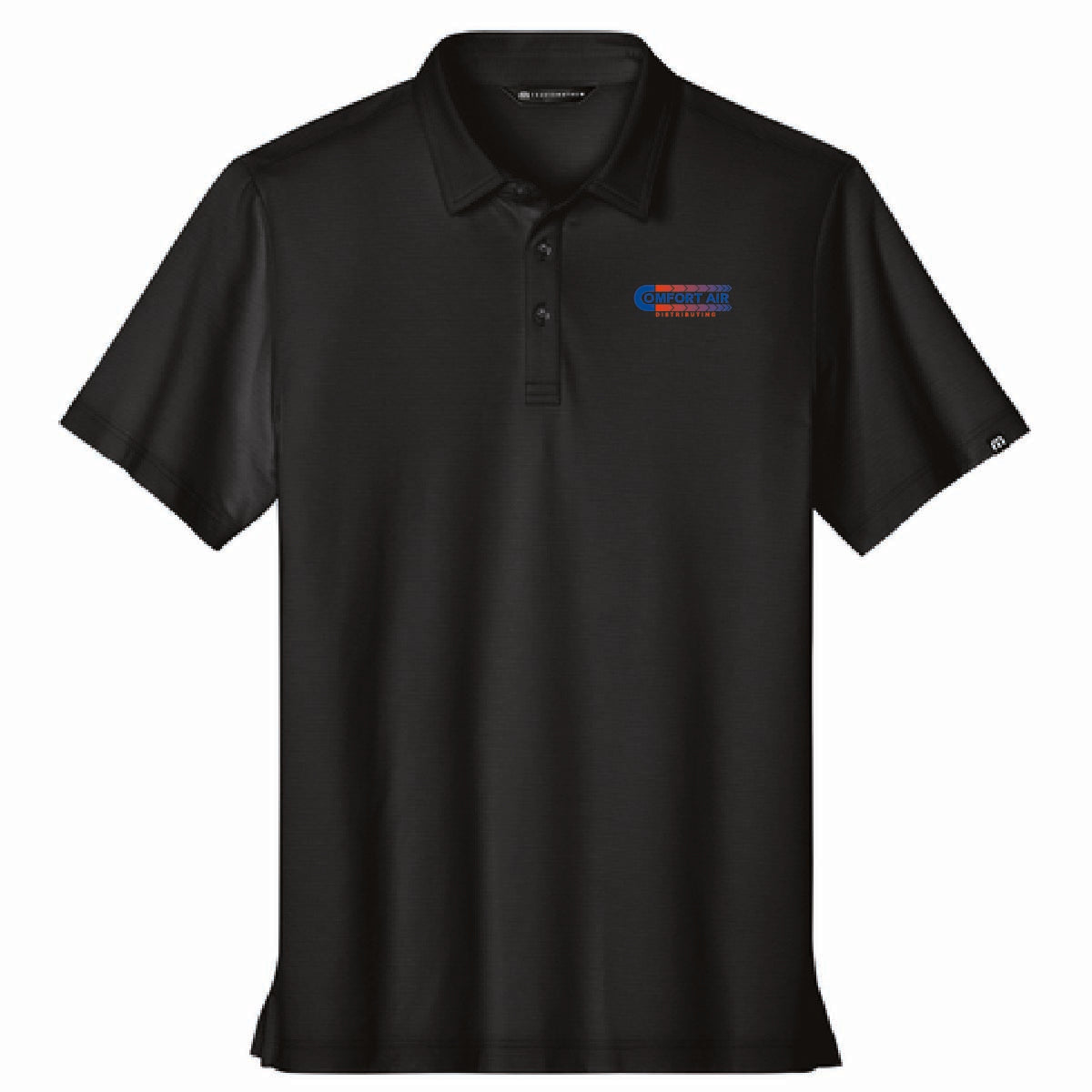 TravisMathew Men's Crestview Polo with Comfort Air Logo