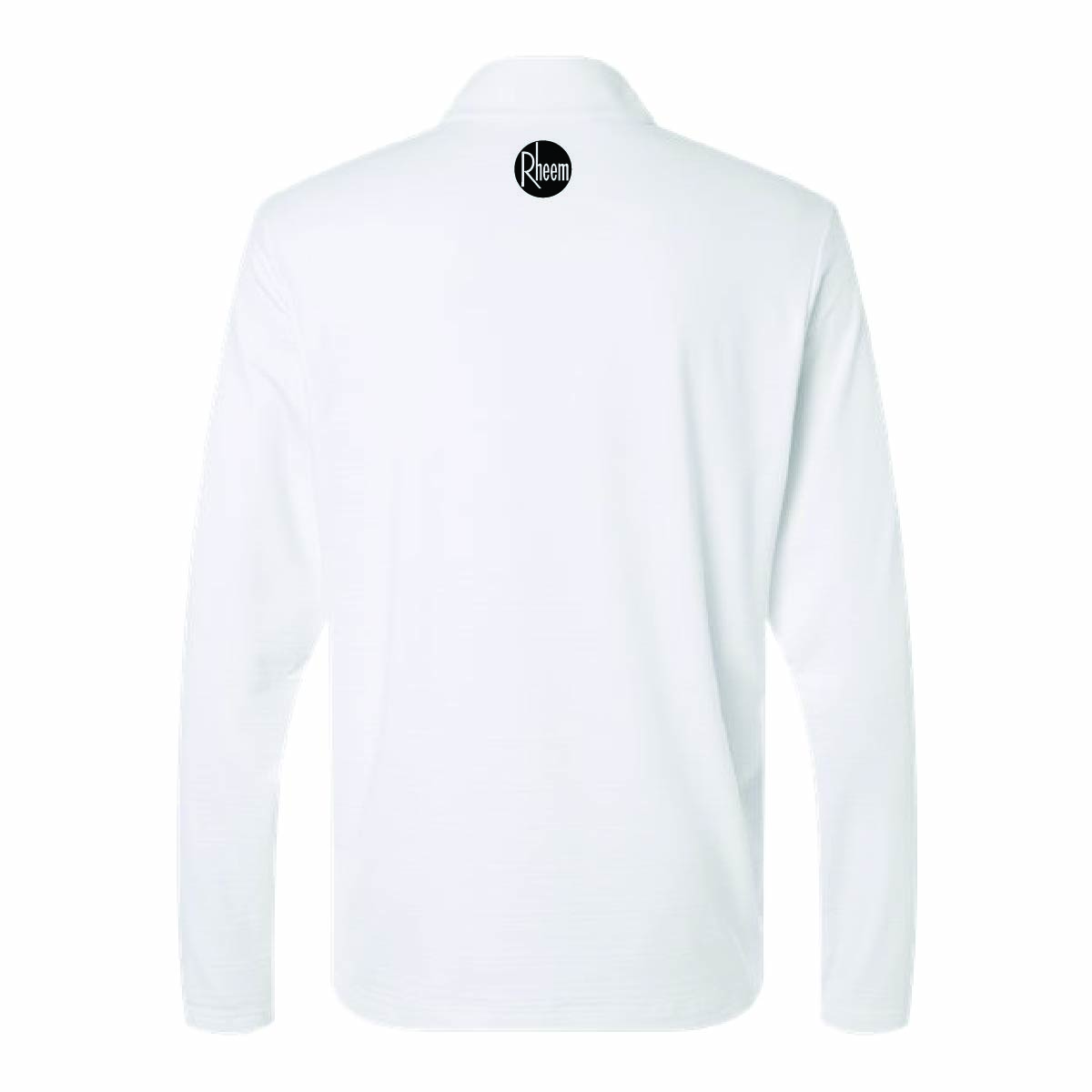 Adidas Men's Textured Stripe 1/4 Zip Pullover with Comfort Air Logo