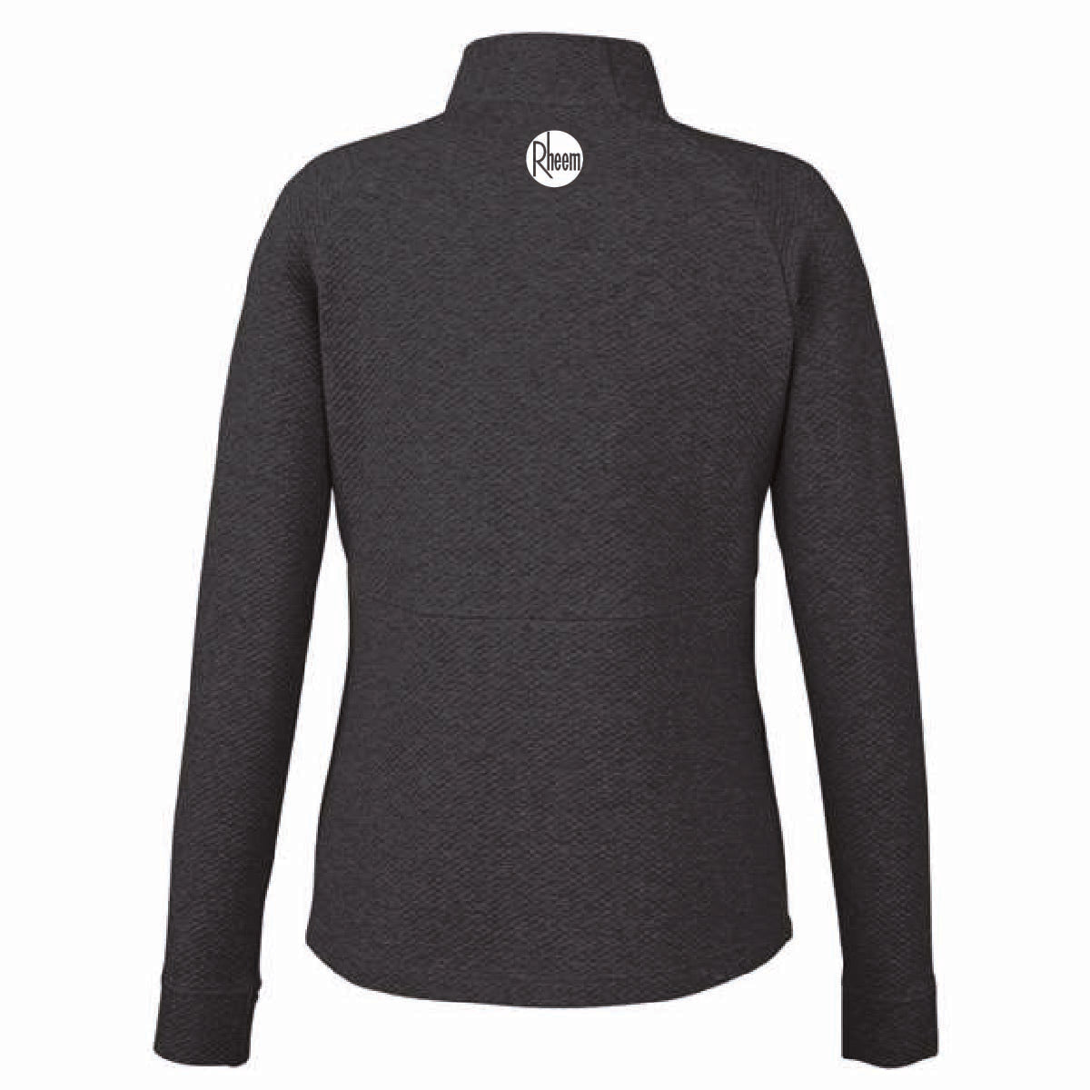 North End Women's Textured 1/4 Zip Pullover with Comfort Air Logo