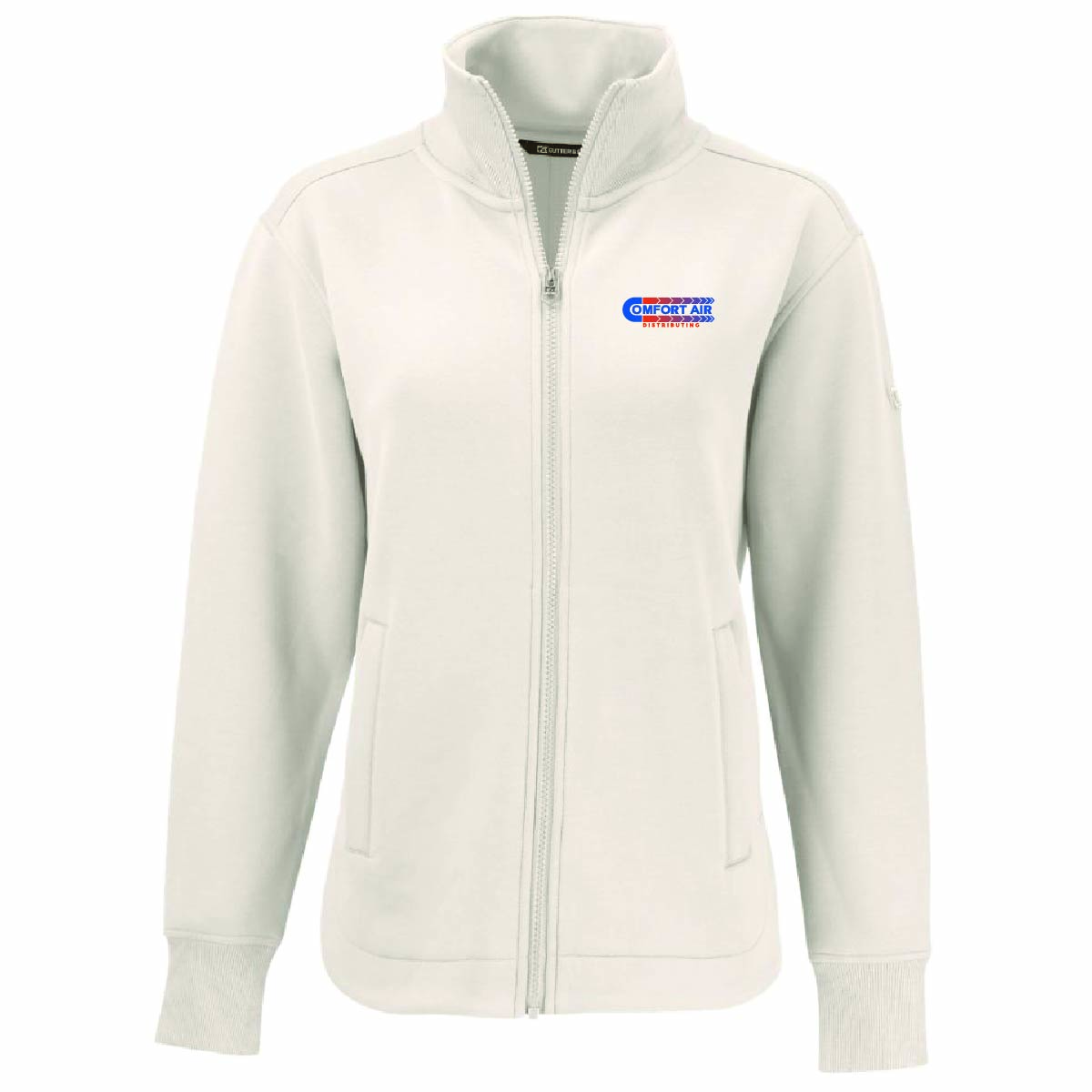 Cutter & Buck Women's Roam Full Zip Jacket with Comfort Air Logo