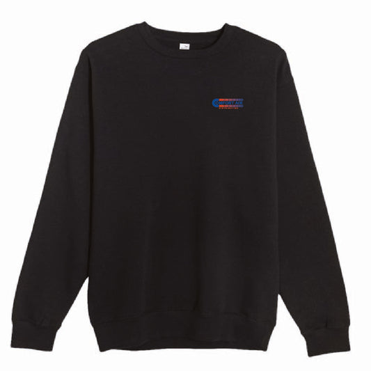 Lane 7 Unisex Premium Crewneck Sweatshirt with Comfort Air Logo