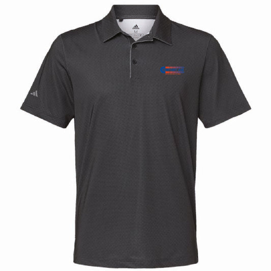 Adidas Men's Ultimate Diamond Print Polo with Comfort Air Logo