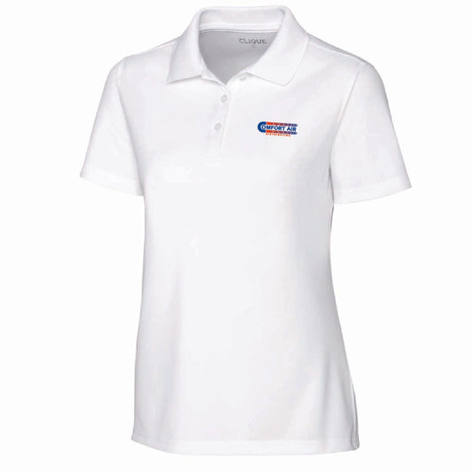 Clique by Cutter Women's Spin Performance Polo with Comfort Air Logo