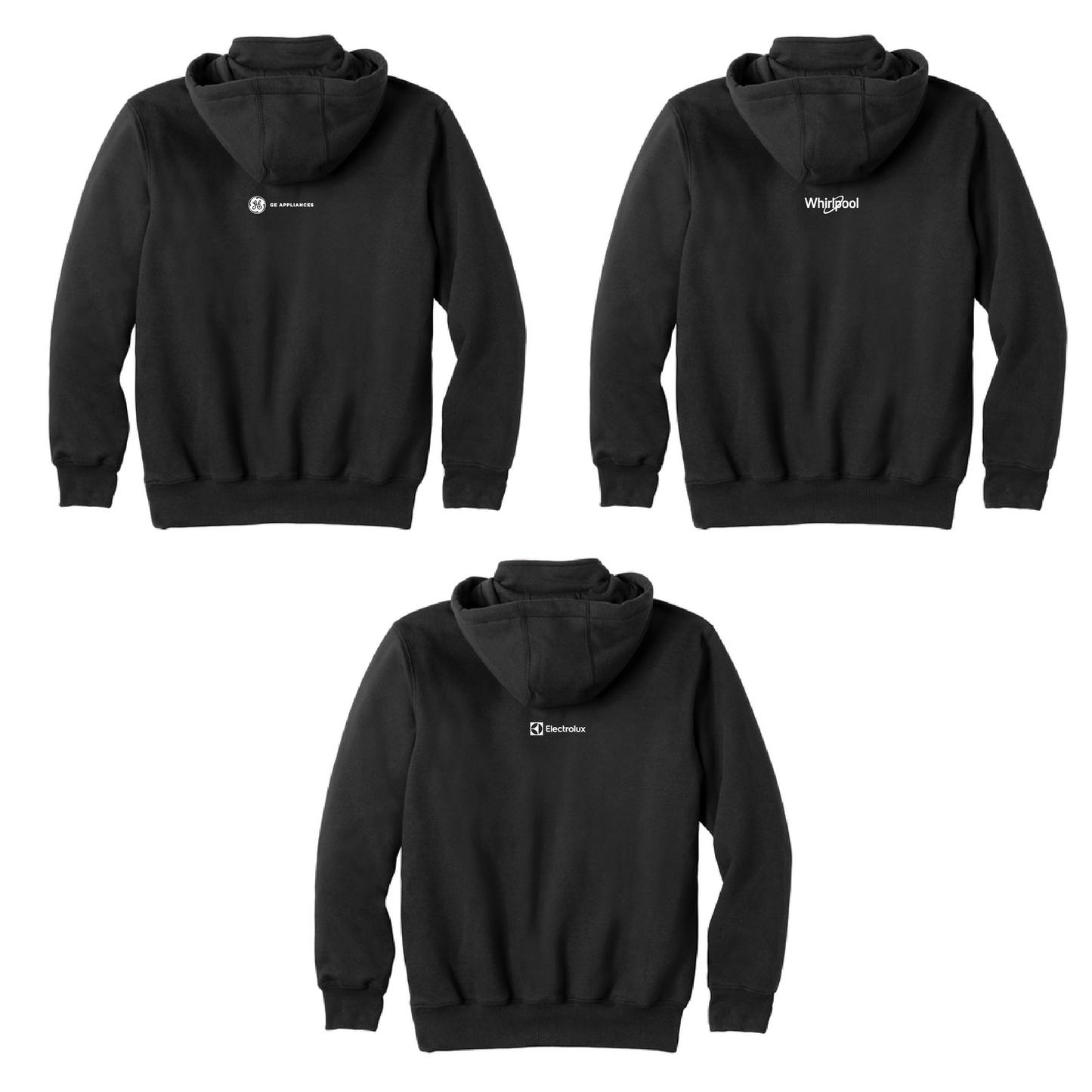 Carhartt Rain Defender Paxton Hooded Zip Mock Sweatshirt with Marcone Logo