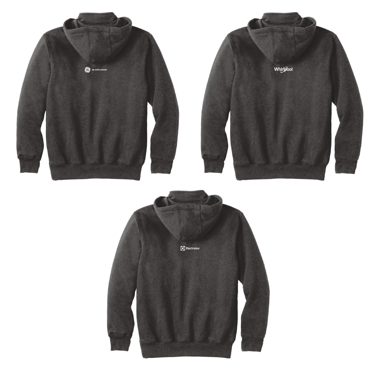 Carhartt Rain Defender Paxton Hooded Zip Mock Sweatshirt with Marcone Logo