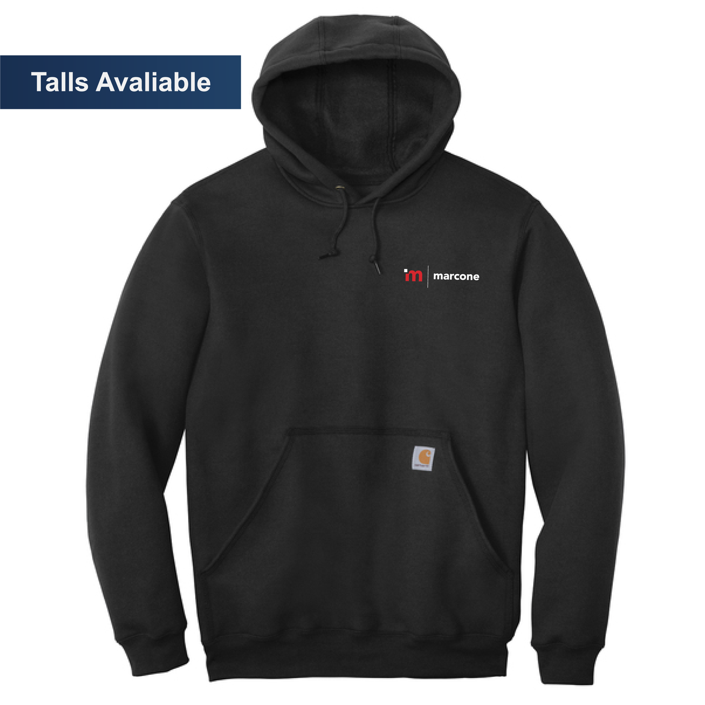 Carhartt Midweight Hooded Sweatshirt with Marcone Logo