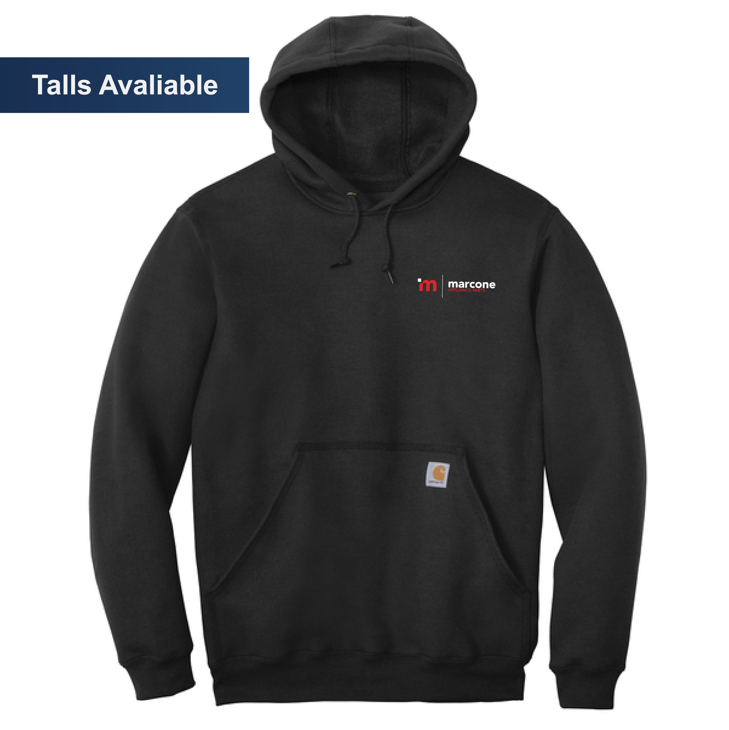 Carhartt Midweight Hooded Sweatshirt with Marcone Appliance Logo