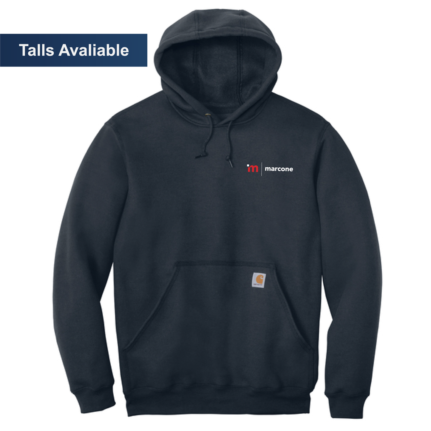 Carhartt Midweight Hooded Sweatshirt with Marcone Logo