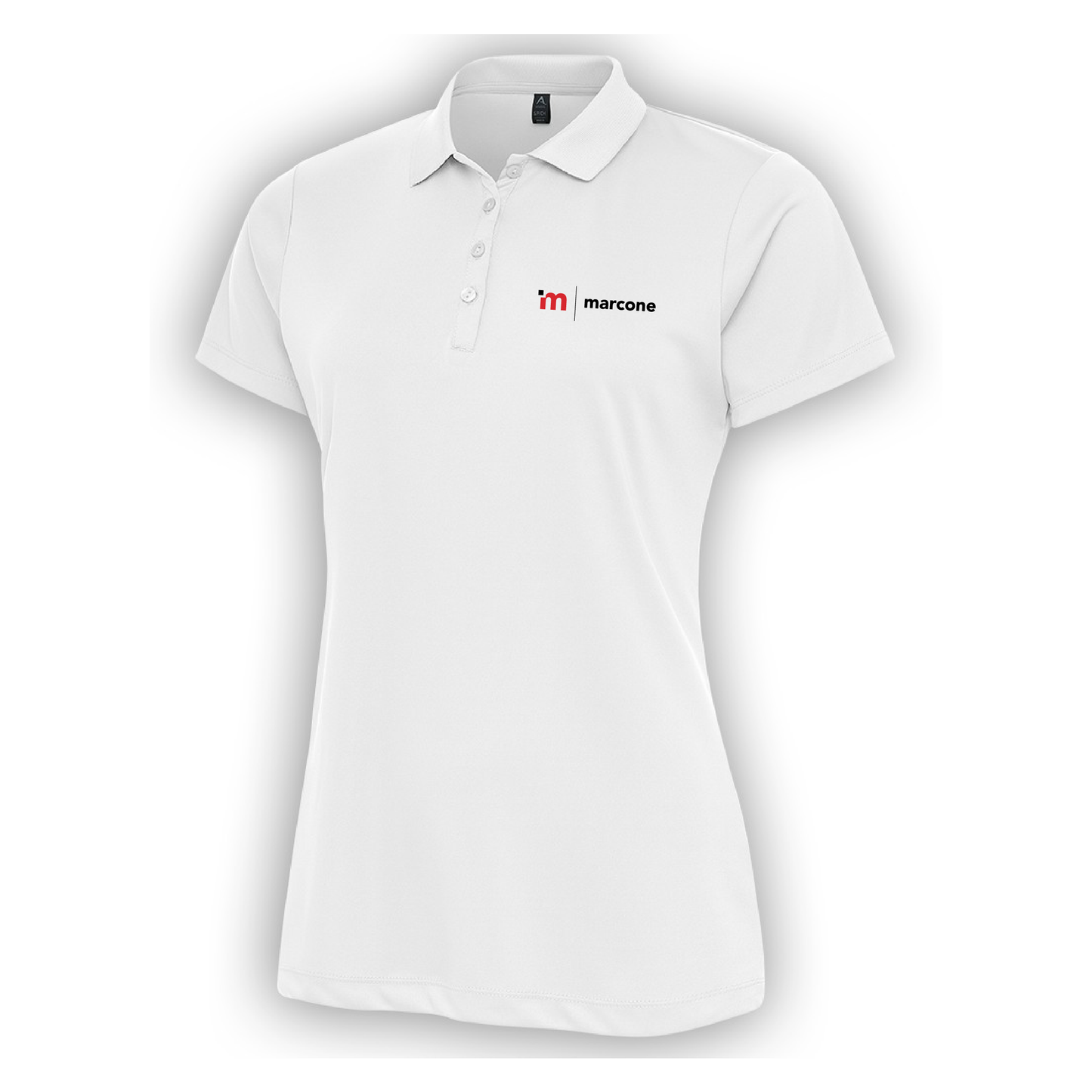 Antigua Women's Flex Polo with Marcone Logo