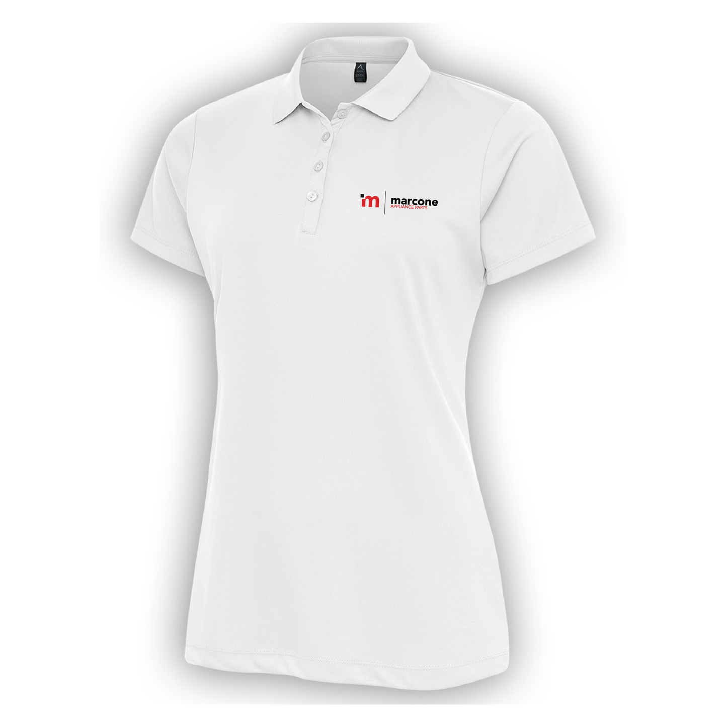 Antigua Women's Flex Polo with Marcone Appliance Logo