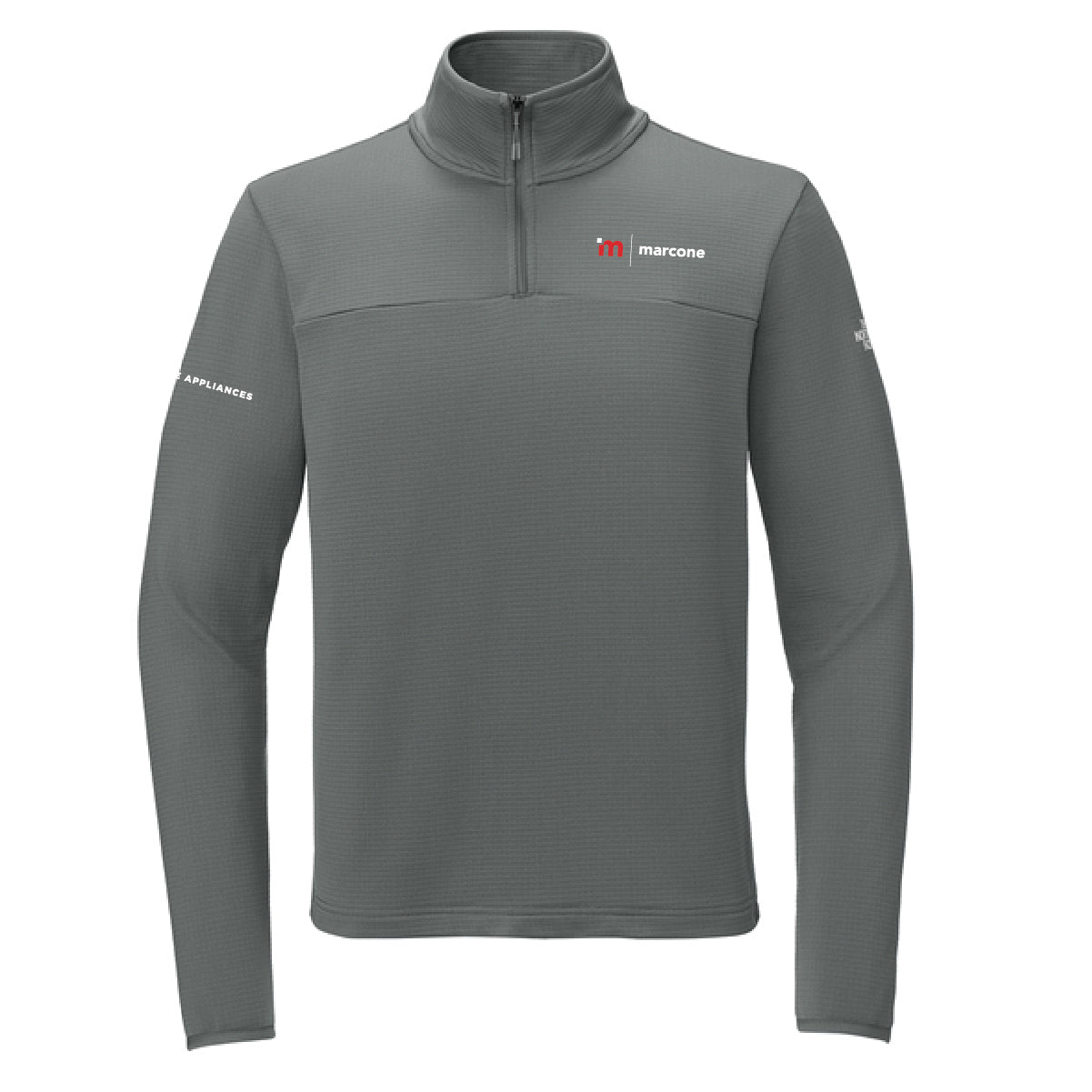 The North Face Men's Aim 1/4 Zip Fleece with Marcone Logo