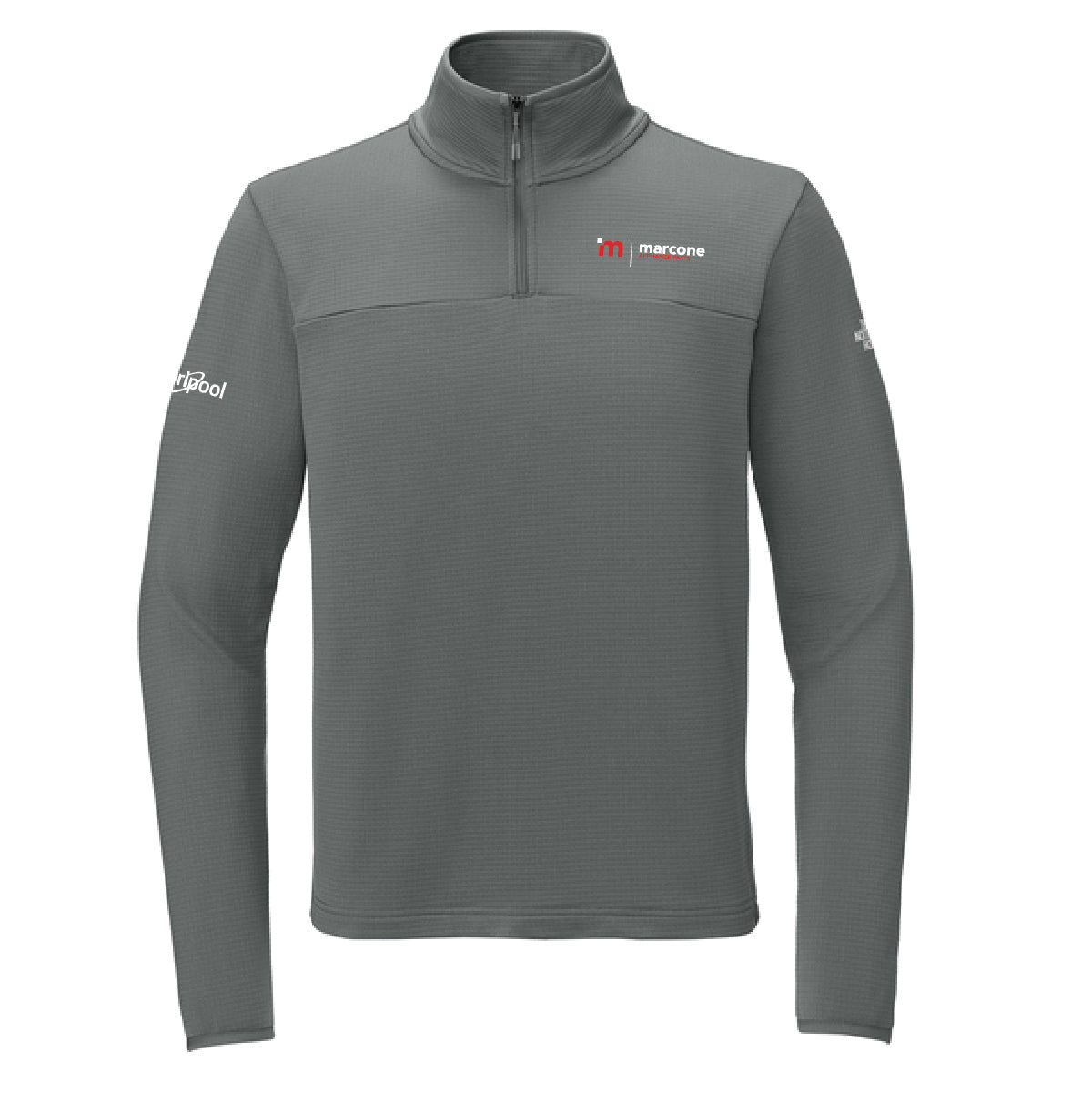 The North Face Men's Aim 1/4 Zip Fleece with Marcone Appliance Logo