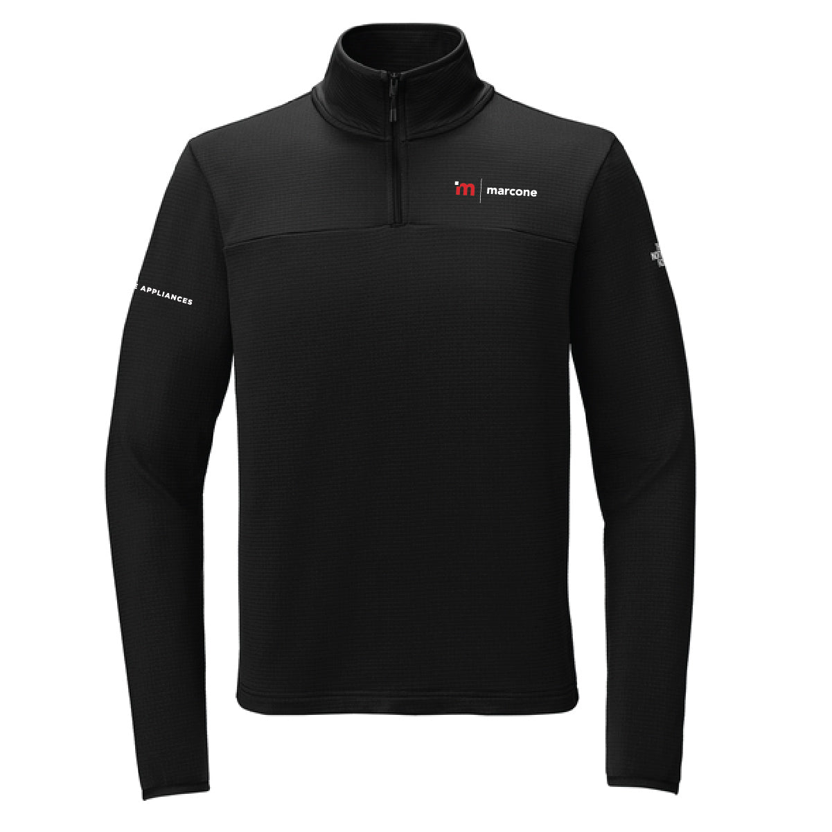 The North Face Men's Aim 1/4 Zip Fleece with Marcone Logo